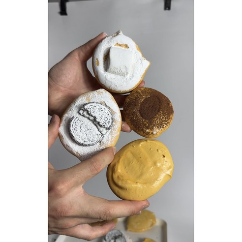 추억과 달콤함이 녹아든 특별한 선물, 수제 달고나 빵 세트