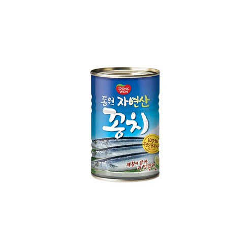 동원 꽁치 원터치 통조림, 400g, 2개