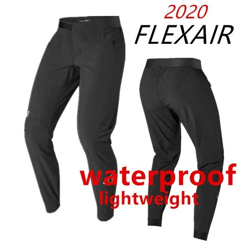 오토바이바지 바이크 라이더 바지 라이딩진 2022 flexair mtb pant water resistance mountain bike pant superlight pant 흙, 검은색, 30 바이크라이딩청바지