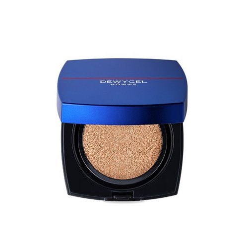 듀이셀 옴므 UV트루커버 쿠션 모공커버 SPF50 PA+++, 1개, 1호 트루아이보리