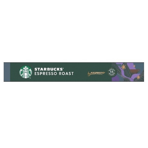 스타벅스 에스프레소 로스트 by 네스프레소 캡슐커피, 10개입, 1개, 5.7g