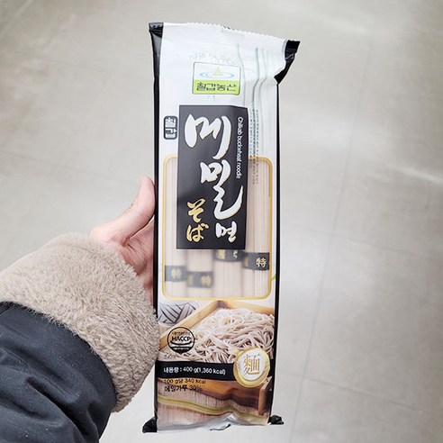 칠갑 메밀면 400G X 3개