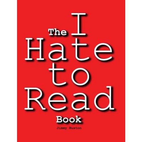 The I Hate to Read Book Hardcover, Cosworth Publishing, English, 9781970022100