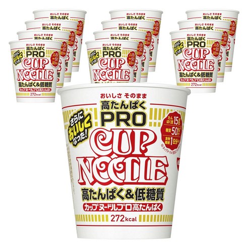 컵누들 프로 고단백 & 저당질 74g - 컵라면 | 쿠팡
