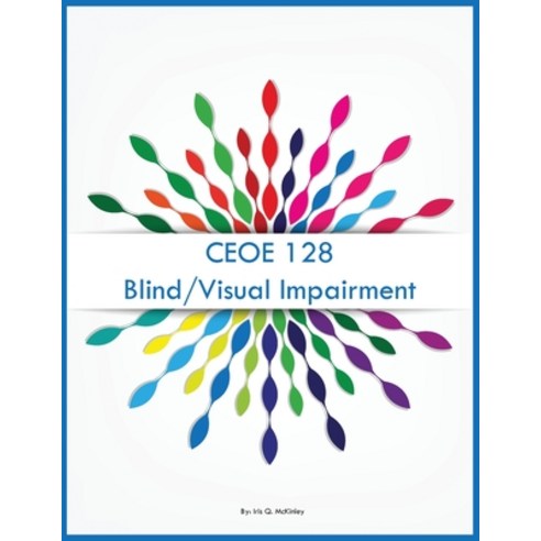 (영문도서) CEOE 128 Blind/Visual Impairment Paperback, Special Education Learning ..., English, 9781088077207
