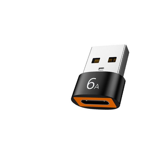 제이스마트 6A 고속 C타입 to USB A 3.0 변환젠더, 블랙, USB 3.0-TYPE C