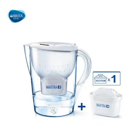 BRITA 브리타 마렐라 XL 3.5L 맥스트라필러 1개포함, 화이트