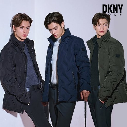 [DKNY GOLF] 남성 23FW 튜브 덕다운 점퍼 1종