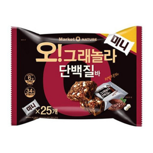 [오리온제과] 오리온 오 그래놀라바미니312g 무, 312g, 1개
