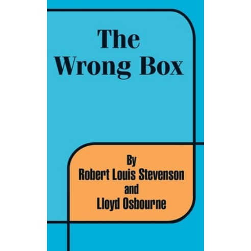 (영문도서) The Wrong Box Paperback, Fredonia Books (NL), English, 9781410100344