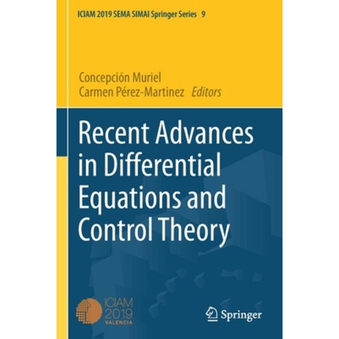 (영문도서) Recent Advances in Differential Equations and Control Theory Paperback, Springer, English, 9783030618773