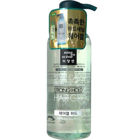 촉촉한 하드세팅 미쟝센 헤어젤 숏커트용 500ml, 1개