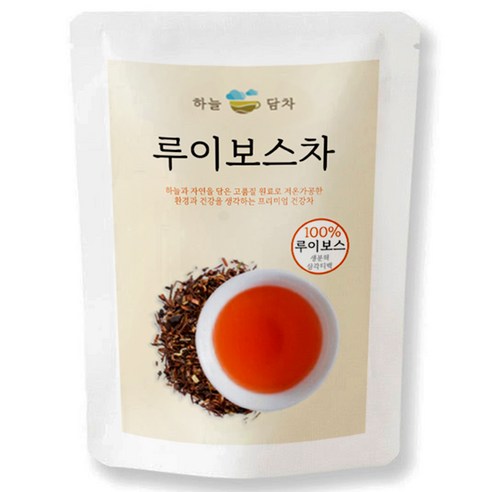 하늘담차 오리지널 루이보스차 허브티 PLA 생분해 삼각티백, 50g, 1개, 50개입