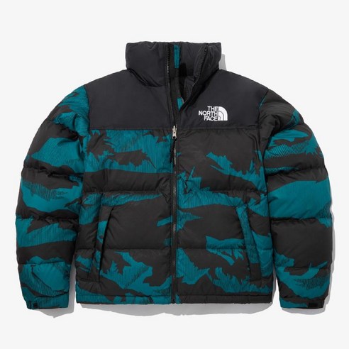 [국내매장판] 노스페이스 다운 패딩 남성 프린트 1996 레트로 눕시 자켓 M PRINTED RETRO NUPTSE JACKET NJ1DN91A