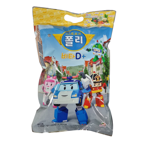 로보카폴리 비타 D 플러스 복숭아맛 캔디, 1000개입, 1개