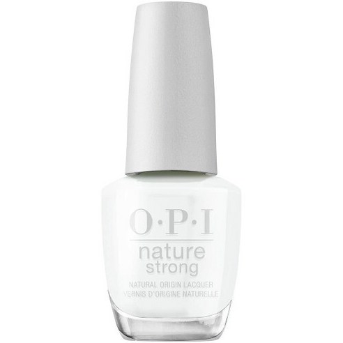 OPI 매니큐어 컬러 1 개로 OK 자연 유래 화이트 라메 15 mL (네이처 스트롱 NAT001) OPI マニキュア カラー1本でOK 自然由来 白 ラメ 15mL (ネイチャーストロン