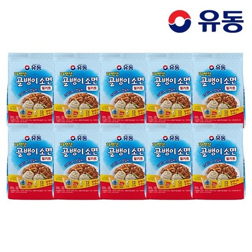 [KT알파쇼핑][유동] 유동 골뱅이 소면 밀키트 320g x5개, 543g, 5개