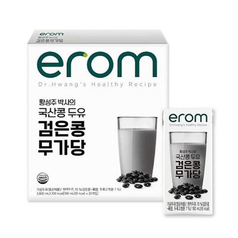 국산콩의 건강한 힘, 이롬 국산콩두유로 맛있게 채우세요!