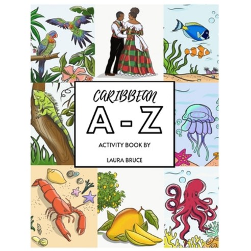 Caribbean A-Z Activity Book Paperback, Independently Published, English, 9798695401745
