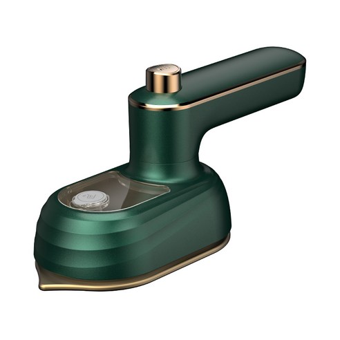 핸디용 출장용 미니다리미 소형 셔츠다리미 세탁소, 그린 (다리미판 업그레이드 버전)