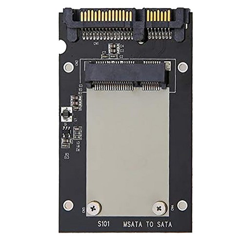 Retemporel SSD 솔리드 스테이트 드라이브 어댑터 카드 MSATA-SATA III, 1