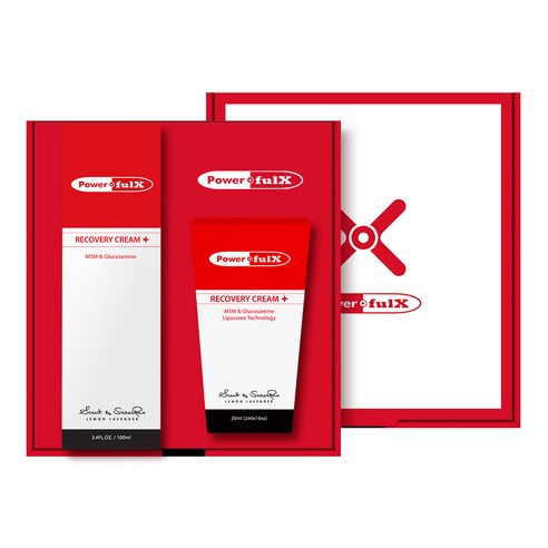 파워풀엑스 리커버리크림 파워풀크림 선물세트 F01 F02 F06, 1개, 120ml