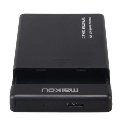 2.5 인치 USB3.0 SATA3.0 하드 디스크 드라이브 박스 외장형 HDD 인클로저 케이스, 설명, 블랙, 설명