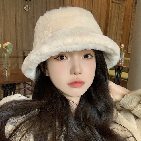 예쁜 여성 방한 모자 벙거지