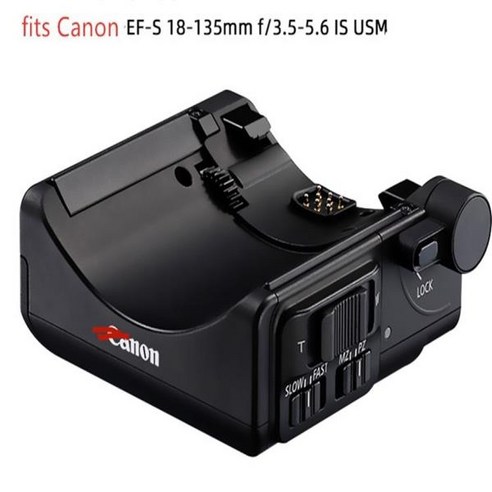 캐논 EOS 77D 80D 18-135mm f/3.5-5.6 IS USM 렌즈용 중고 PZ-E1 파워 줌 어댑터 95% 신제품, 한개옵션0, 1개