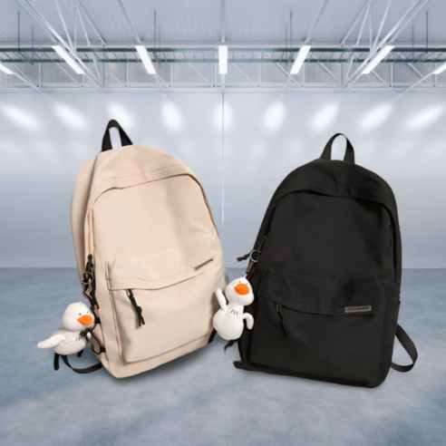 대용량, 스타일리시한, 노트북 백팩