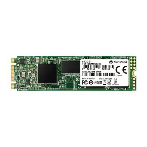 [Transcend] MTS830S series M.2 2280 512GB TLC, 517860