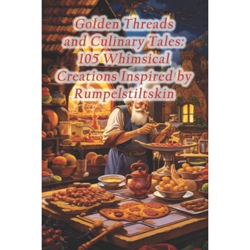 (영문도서) Golden Threads and Culinary Tales: 105 Whimsical Creations Inspired by Rumpelstiltskin Paperback, Independently Published, English, 9798874373900
