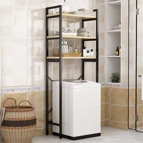 좁은 세탁실, CNRUN 다기능 세탁기 선반으로 공간 활용과 깔끔한 수납을 한번에!