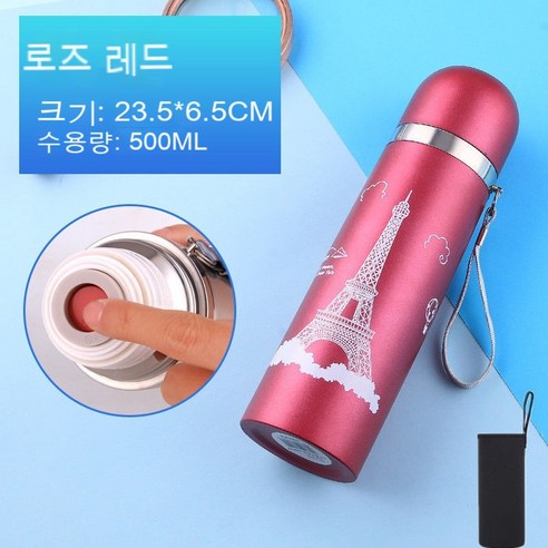YAPOGI 대용량 스테인레스 스틸 보온병 가정용, 하나, 색깔15
