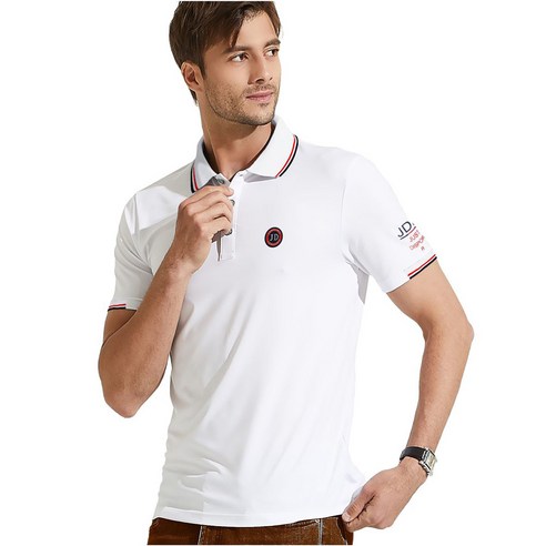 스타일과 기능성을 겸비한 여름 라운딩의 동반자, VAZO 남자 골프웨어 GIO 반팔티 남성골프반팔티