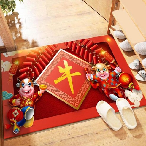 16x24 인치 도어 매트 진흙 제거 도어 매트 내구성 미끄럼 방지 고무 백 로우 프로파일 입구 카펫 신발 스크레이퍼, 모델 4, 폴리 에스터 섬유