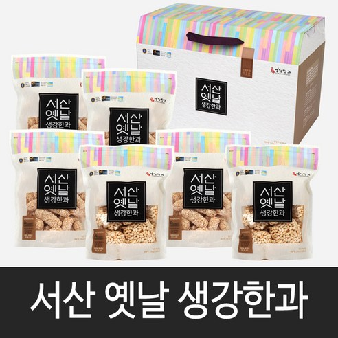서산옛날생강한과 한과선물세트 실속형 대용량 선물용 생강한과, 1박스, 서산옛날생강한과 잔치용 산자(2kg), 2kg