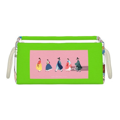 깔끔 접이식 정리 수납 보관 바구니 의류 또는 물품 30*20*15cm, 색상 C
