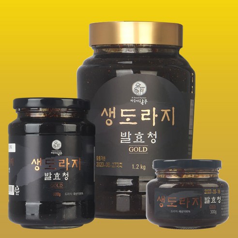 마음바른농부 생도라지 발효청, 600g, 1병