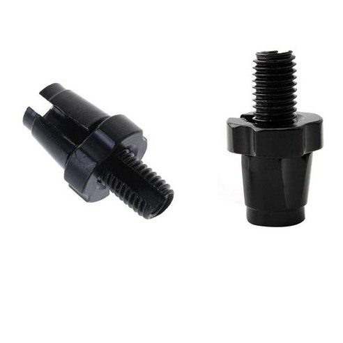 Xzante 20개 블랙 브레이크 부품 레버 26.6X14.6mm 알루미늄 합금 조정 가능한 자전거 나사 액세서리