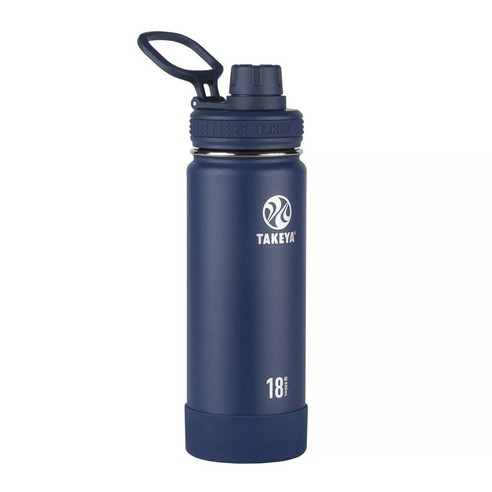 타케야 액티브 더블 월 워터 휴대용보틀, Midnight, 532.3ml