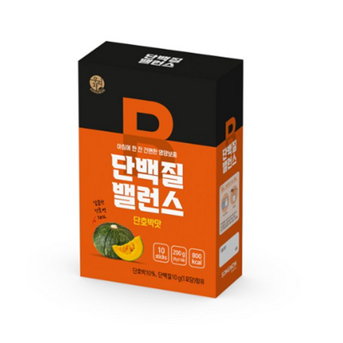 라이브잇 우리차 단백질 밸런스 단호박맛, 20g, 10개입, 12개