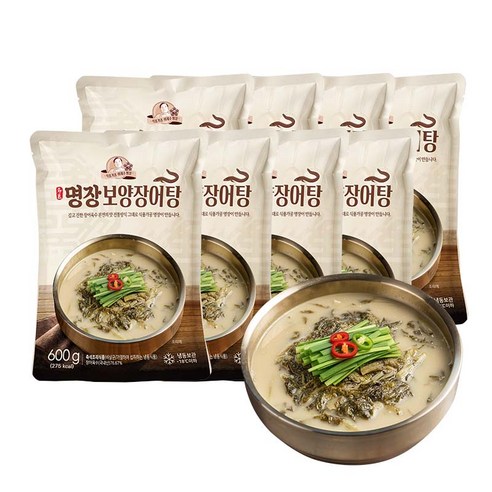 이가네식품 이재수명장 명인의 프리미엄 명장보양장어탕 600g, 8개, 600g