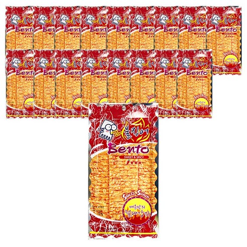 벤토불징어 스위트 앤 스파이시, 12g, 12g X 18개