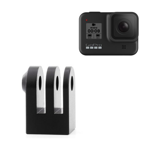 톡톡마켓 GOPRO HERO 9 호환 액션캠 1/4 나사 연결 마운트 삼각대 셀카봉 어댑터 알미늄 액세서리