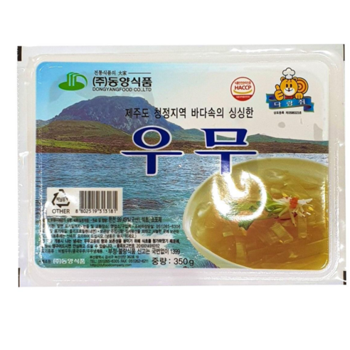 [동양식품]우뭇가사리 350g 우무묵 여름별미 다이어트, 1개