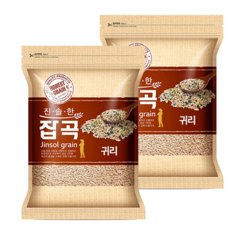 진솔그레인 귀리 캐나다산, 4kg, 1개