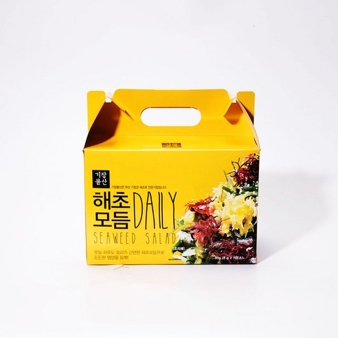 [산지직송] 부산 기장물산 모듬해초 데일리 8g x 10봉+소스 10봉, 8g, 10개