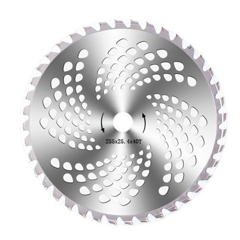 예초기날 원형톱날 스틸와이어 체인날 예초기톱날, 4) 예초기 톱날 40T, 1개
