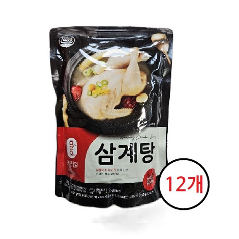 밀리원 삼계탕1kg X 12개, 1kg